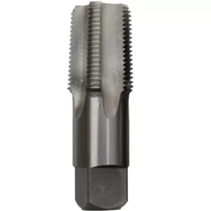 Drill America 1/8 in., 1/4 in., 3/8 in., 1/2 in., 3/4 in. and 1 in. Carbon Steel NPT Pipe Tap Set (6-Piece)