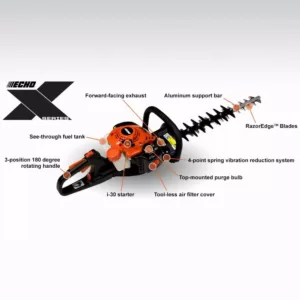 ECHO 22 in. 21.2 cc Gas 2-Stroke Engine Hedge Trimmer