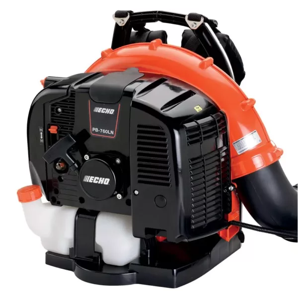 ECHO 214 MPH 535 CFM 63.3 cc Gas 2-Stroke Cycle Backpack Leaf Blower with Tube Throttle