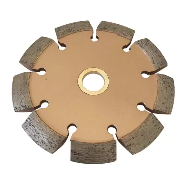 EDiamondTools 4.5 in. Crack Chaser Blade for Concrete and Asphalt Repair 1/4 in. W x 7/8 in. to 5/8 in. Arbor