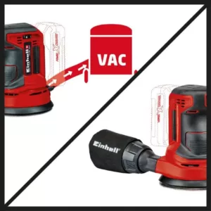 Einhell 18-Volt Power X-Change Cordless 5 in. Random Orbital Sander Kit with 3.0 Ah Battery and Fast Charger