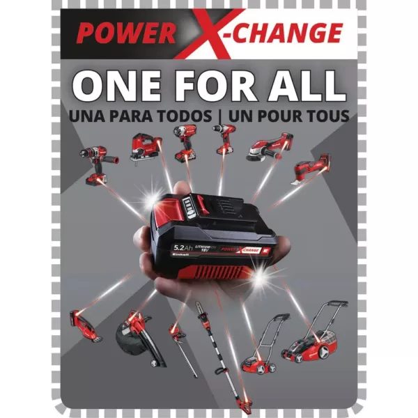 Einhell Power X-Change 18-Volt 3-Amp Fast Battery Charger