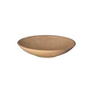 Denby Studio Craft 12 in. Elm Large Ridged Bowl