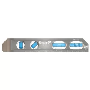 Empire 48 in. Digital Box Level with Case and 8 in. Magnetic Torpedo Level and Rafter Square in True Blue