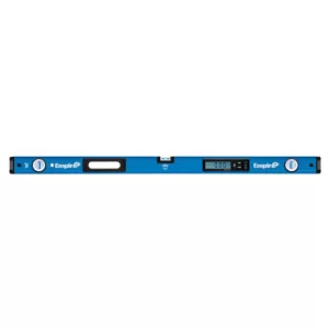 Empire 48 in. Digital Box Level with Case and 8 in. Magnetic Torpedo Level and Rafter Square in True Blue