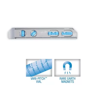 Empire 8 in. True Blue Magnetic Billet Torpedo Level