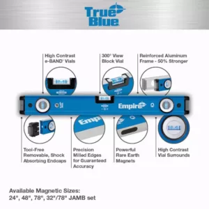 Empire 24 in. Magnetic Box Level