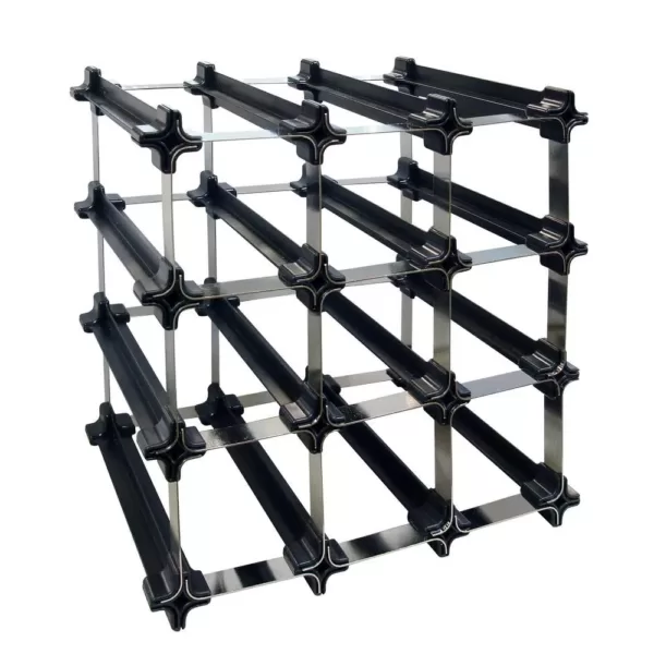 Epicureanist 12-Bottle Snap and Stack Rack