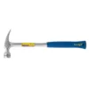 Estwing 22 oz. Solid Steel Framing Hammer with Smooth Face and Blue Nylon Vinyl Shock Reduction Grip