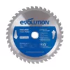 Evolution Power Tools 7-1/2 in. 40-Teeth Mild Steel Cutting Saw Blade