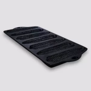 ExcelSteel 12.25 in. Corn Shaped Bread Baking Tray