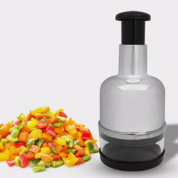 ExcelSteel Jumbo Chrome Vegetable Chopper