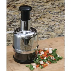 ExcelSteel Jumbo Chrome Vegetable Chopper