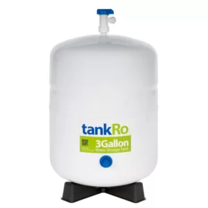 Express Water tankRO – RO Water Filtration System Expansion Tank – 3 Gallon Water Capacity – Reverse Osmosis Storage Pressure Tank