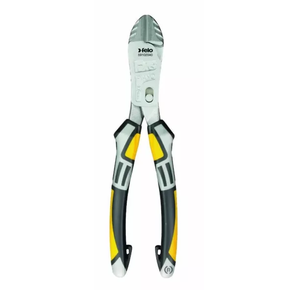 Felo 8 in. Cutting Pliers Heavy-Duty Lever Side