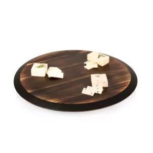 Picnic Time Acacia Lazy Susan Serving Trey