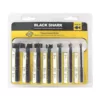 Fisch High Speed Steel Black Shark Forstner Bit Blister (7-Piece)