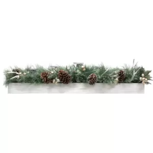 Fraser Hill Farm 10 in. Holiday Candle Holder Centerpiece