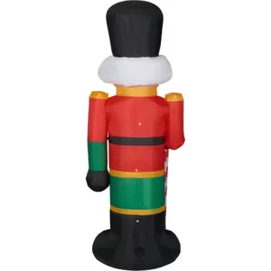 Fraser Hill Farm 10 ft. Nutcracker Christmas Inflatable with Lights