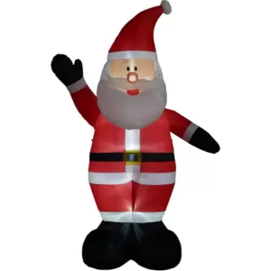 Fraser Hill Farm 12 ft. Santa Christmas Inflatable