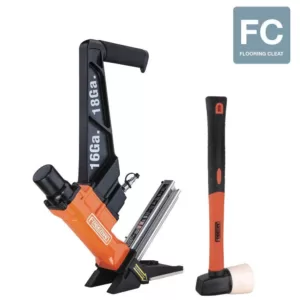 Freeman Pneumatic 3-in-1 16-Gauge and 18-Gauge 2 in. Flooring Nailer