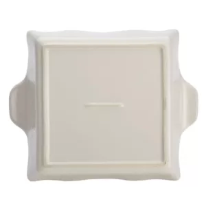 Ayesha Curry Home Collection 8 in. x 8 in. French Vanilla Ceramic Square Baker