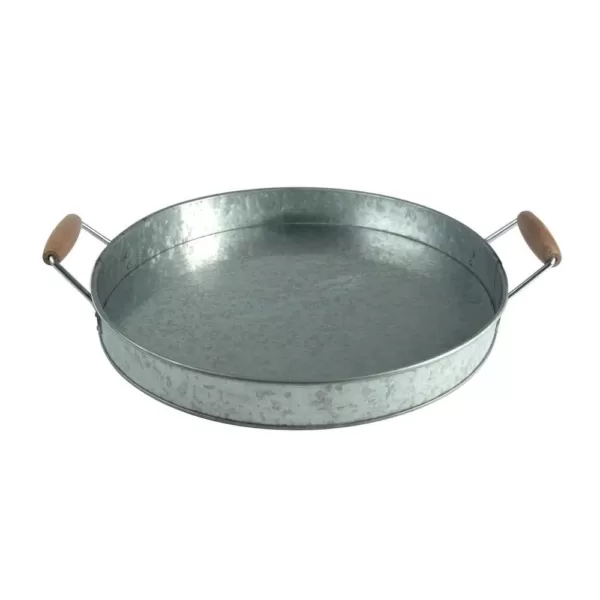 Artland 15.25 in. Galvanized Party Tray