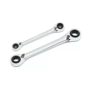 GEARWRENCH 2-Piece Quadbox Reversible Ratcheting Wrench Set