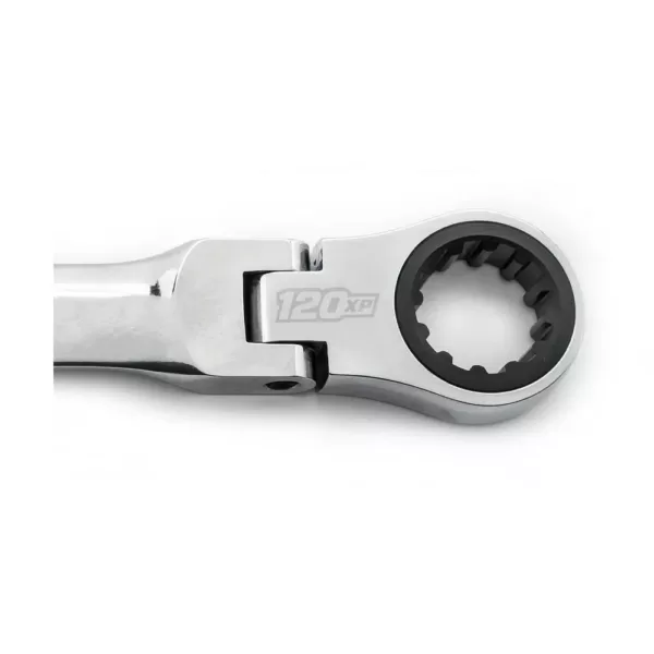 GEARWRENCH 9/16 in. 120XP Universal Spline XL GearBox Flex Head Ratcheting Wrench