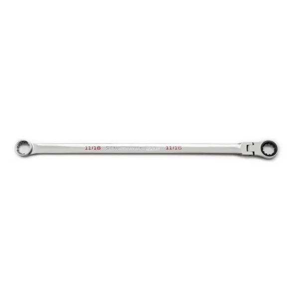 GEARWRENCH 11/16 in. 120XP Universal Spline XL GearBox Flex Head Ratcheting Wrench