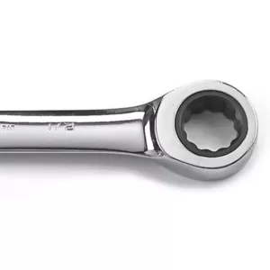 GEARWRENCH 7/16 in. x 1/2 in. Double Box Ratcheting Combination Wrench