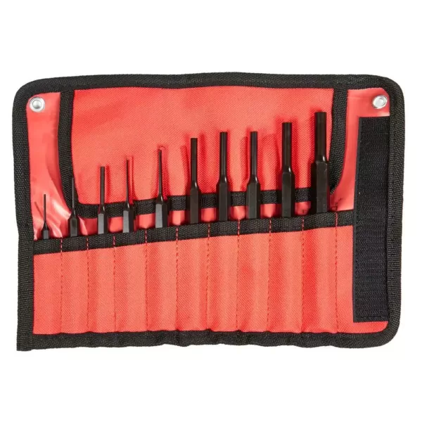 GEARWRENCH Tool Steel Pin Punch Set (10-Piece)