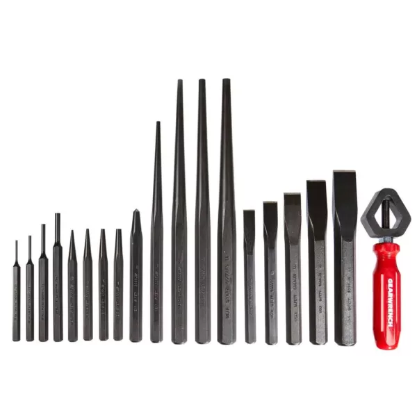 GEARWRENCH Punch and Chisel Set (19-Piece)