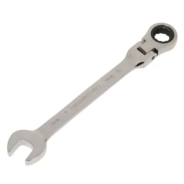 GEARWRENCH 9/16 in. Flex-Head Combination Ratcheting Wrench