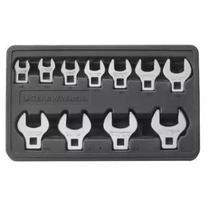 GEARWRENCH SAE Crowfoot Wrench Set (11-Piece)