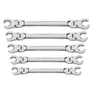 GEARWRENCH SAE Flex Flare Nut Wrench Set (5-Piece)