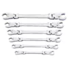 GEARWRENCH Metric Ratcheting Flex Flare Nut Wrench Set (6-Piece)