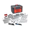 GEARWRENCH 1/4 in., 3/8 in. and 1/2 in. Drive Mechanic Tool Set with 3-Drawer Storage Box (219-Piece)