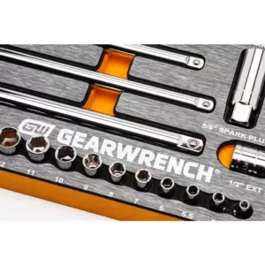 GEARWRENCH 1/4 in., 3/8 in., 1/2 in. 120XP EVA Socket Tray Mechanics Tool Set (94-Piece)