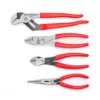 GEARWRENCH Mixed Dipped Handle Plier Set (4-Piece)