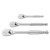 GEARWRENCH 1/4 in., 3/8 in. and 1/2 in. Drive 84-Tooth Full Polish Ratchet Set (3-Piece)