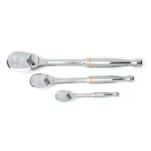 GEARWRENCH 1/4 in., 3/8 in. and 1/2 in. 90-Tooth Ratchet Set (3-Piece)