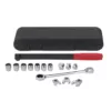 GEARWRENCH Ratcheting Wrench Serpentine Belt Tool and Socket Set (15-Piece)