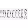 GEARWRENCH Metric Stubby Flex Ratcheting Wrench Set (10-Piece)