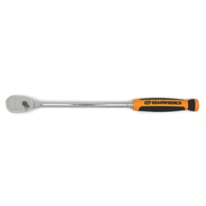 GEARWRENCH 3/8 in. Drive 90 Tooth 13 in. L Handle Dual Material Teardrop Ratchet