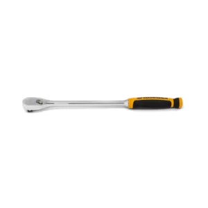 GEARWRENCH 3/8 in. Drive 90 Tooth 13 in. L Handle Dual Material Teardrop Ratchet