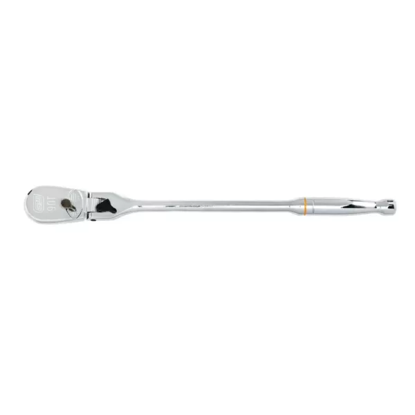 GEARWRENCH 1/2 in. Drive 90 Tooth 17 in. Locking Flex Head Teardrop Ratchet