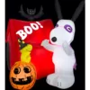 Gemmy 6 ft. H. Halloween Airblown Snoopy Dog House Halloween Inflatable