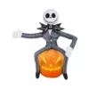 Gemmy The Nightmare Before Christmas Jack Skellington Prop Greeter