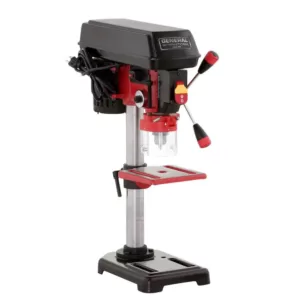 General International 8 in. Drill Press with Variable Speed and Laser System